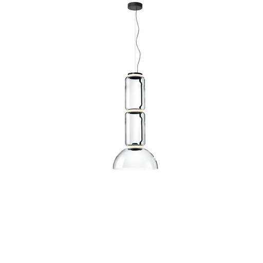 Flos NOCTAMBULE SUSPENSION 2 Low Cylinders & Bowl