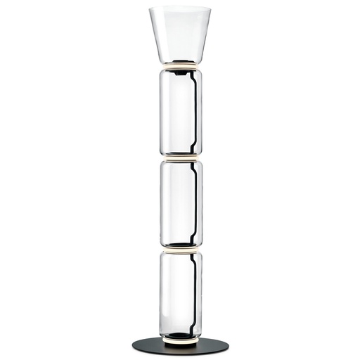Flos NOCTAMBULE FLOOR 3 High Cylinders & Cone Big Base