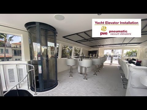 Yacht Elevators - Home Elevator Installation Inside Super Yacht